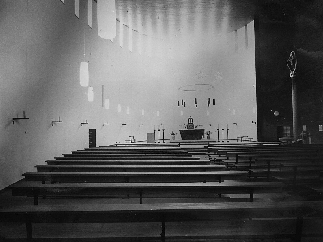 Bremen-Neue Vahr | St.Hedwig | Innenraum in den 1960er Jahren | Foto: Katholische Pfarrgemeinde St. Raphael Bremen
