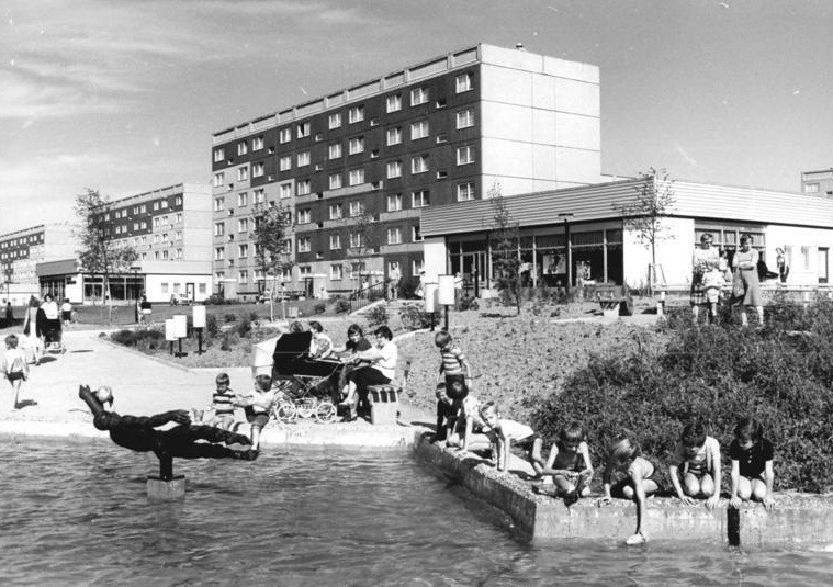 Chemnitz | Neubausiedlung Fritz Heckert, 1982 | Bild: Bundesarchiv Bild 183-1982-0823-006, Foto: Wolfgang Thieme