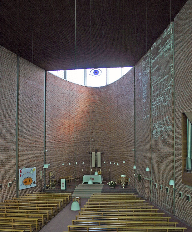 Bottrop | Heilig Kreuz | Innenraum | Foto: Jürgen Wiener, Düsseldorf