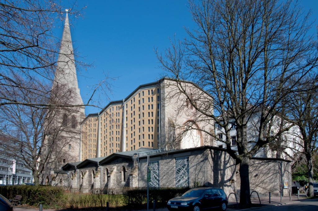 Frankfurt am Main-Nordend | Epiphaniaskirche | Außenbau | Foto: Christine Krienke, Landesamt für Denkmalpflege Hessen