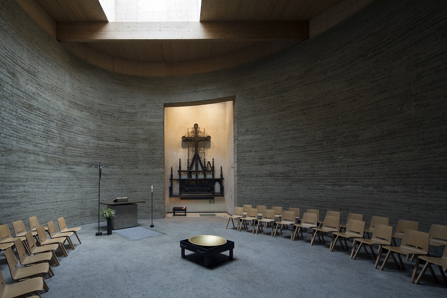 Berlin | Kapelle der Versöhnung | Innenraum | Foto: Florian Monheim, Krefeld