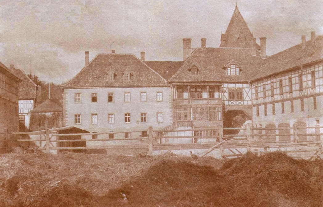 Körner | Kloster Volkenroda | Anlage um 1900 | Foto: Gerhard Hund, aus dem Nachlass von Erika Meyer, GFDL oder CC BY SA 3.0