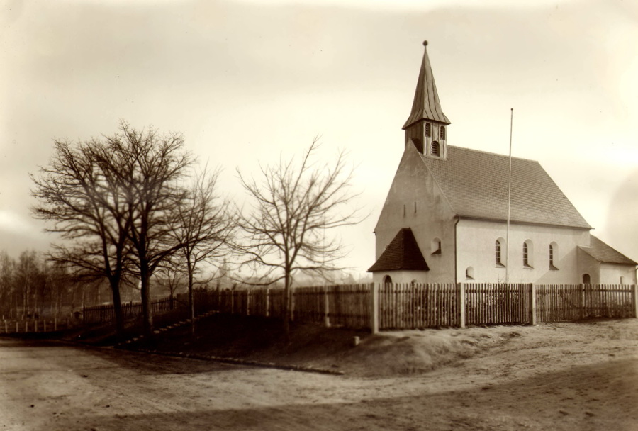 Herzogenaurach | Evangelische Kirche | Ursprungsbau nach 1934 | Foto: Ev. Pfarrarchiv Herzogenaurach