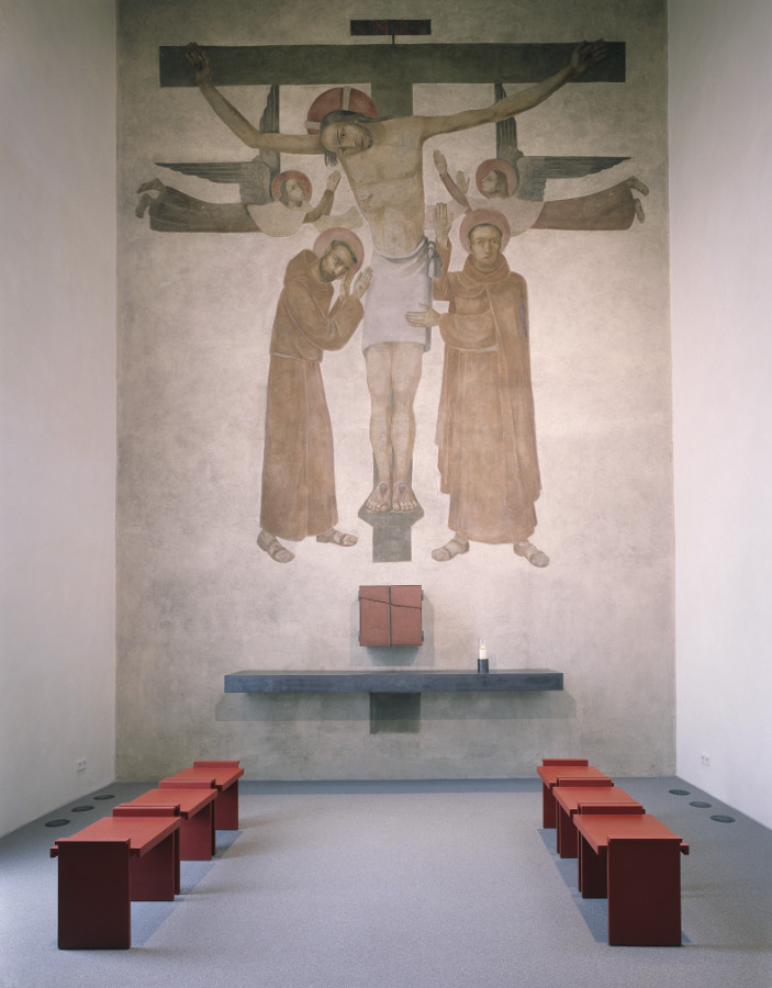 Stuttgart-Kaltental | St. Antonius | Tabernakelkapelle | Architekten: Pfeifer Roser Kuhn, Freiburg, Fotograf: Ruedi Walti, CH-Basel